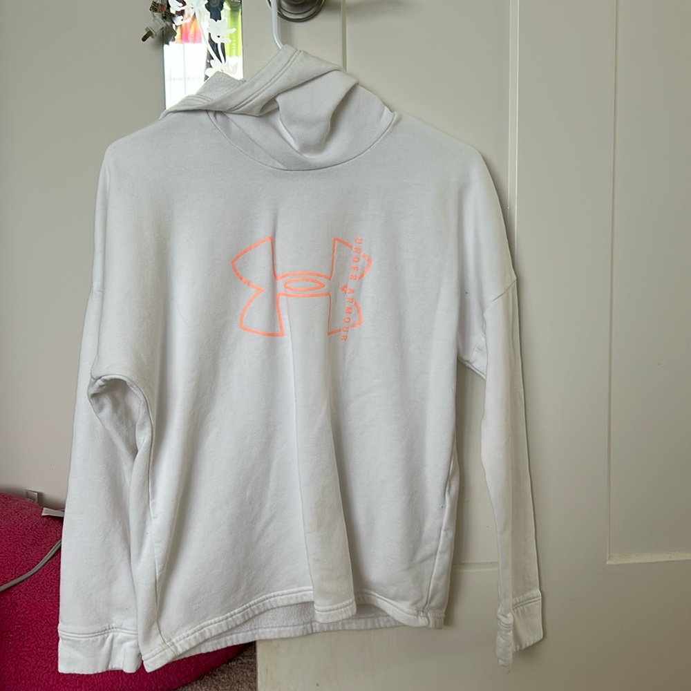 Under armour high neck hoodie